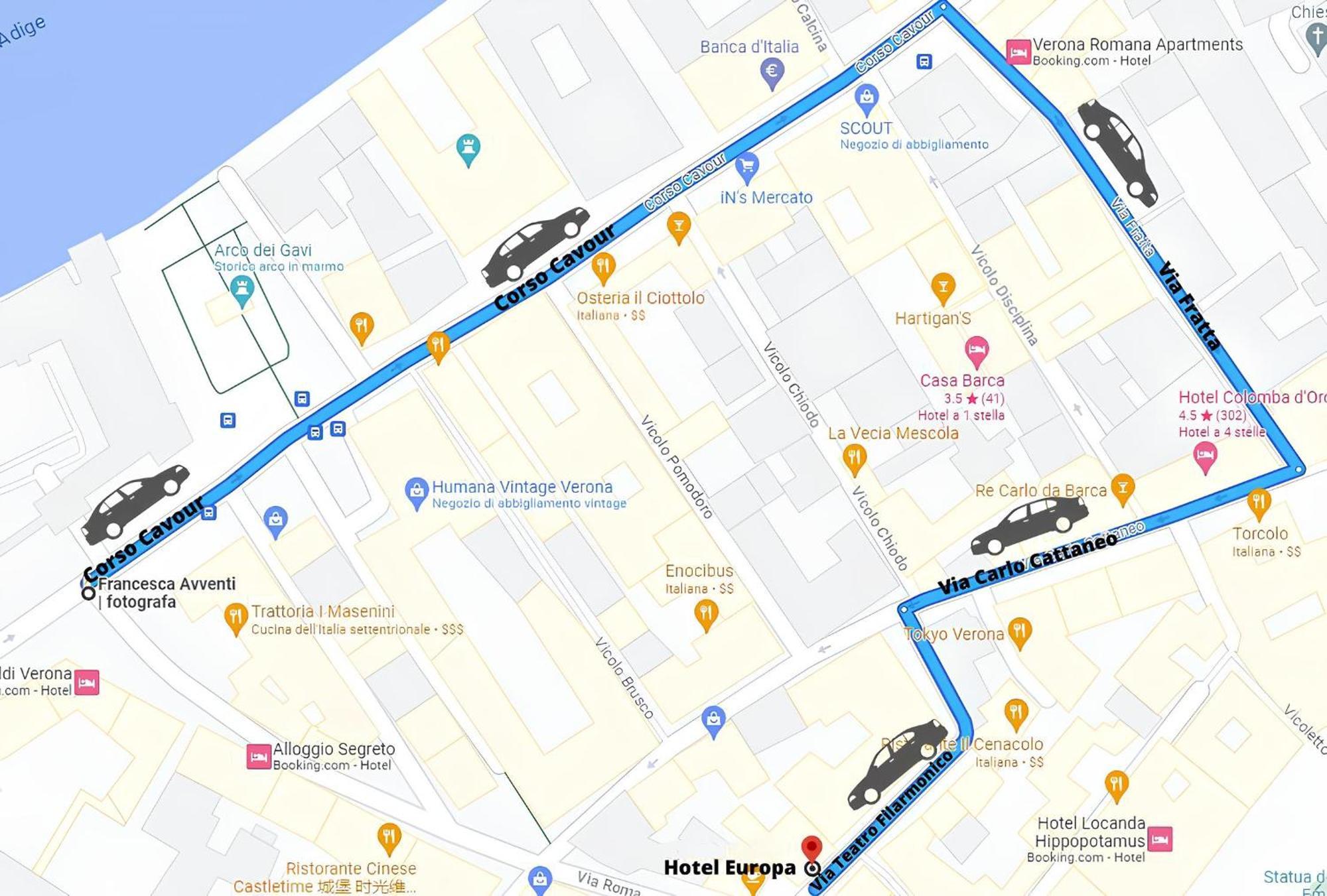 Hotel Europa Verona Luaran gambar